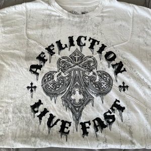 Affliction Live Fast T-shirt, NWOT..